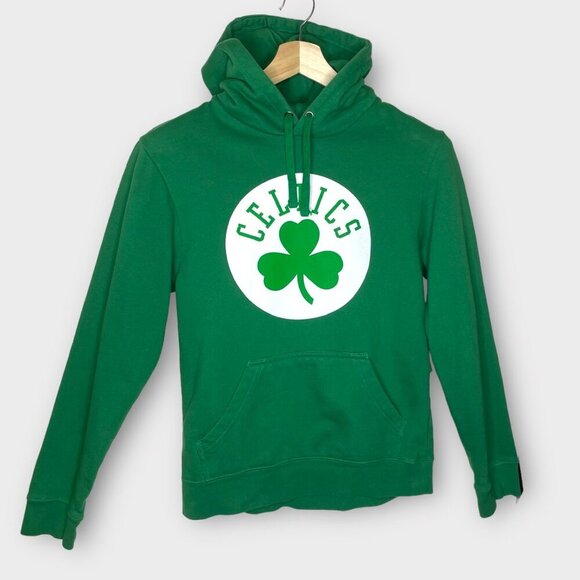 Boston Celtics NBA Tag Hoodie with Kangaroo Pocket Size S - Picture 1 of 7